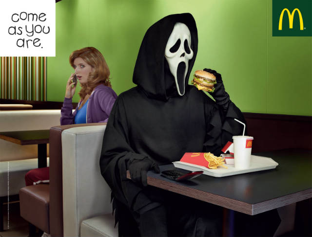 McDonalds print ad