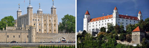 London vs Bratislava - Discover things the two cities have in common