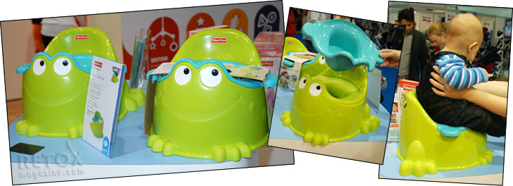 The Baby Show at Earls Court, London - Frog Potty