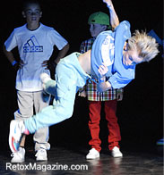 Kids freestyle at Street Dance XXL UK Championships held at Southbank Centre's Royal Festival Hall