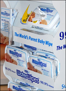 The Baby Show at Earls Court, London - Water Wipes