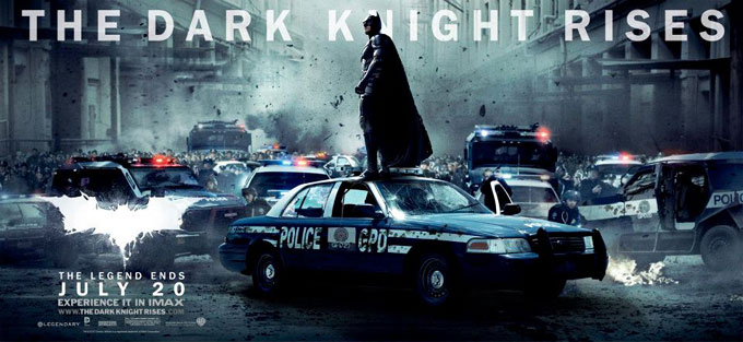 The Dark Knight Rises Batman Film Poster