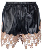 Lace shorts by Versace