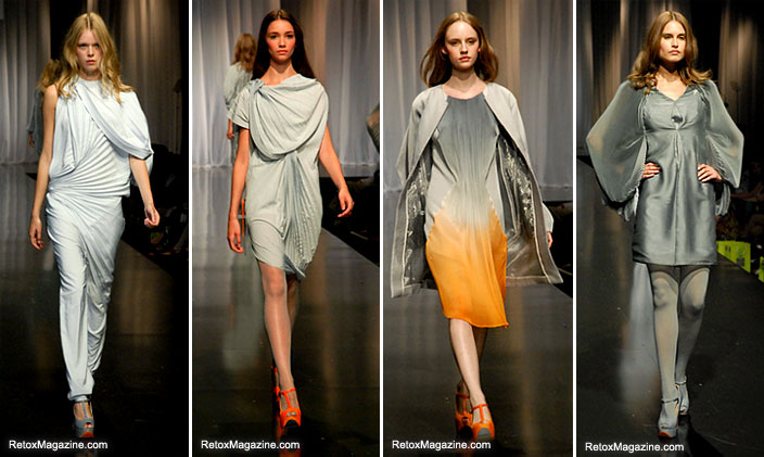 Lyudmila Lane's graduate fashion design collection at GFW 2011