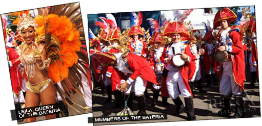 Paraiso school of samba - Notting Hill carnival 2010
