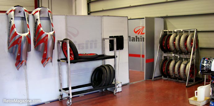 Mahindra Racing - pit garage, Moto3 Italian Championship, Mugello Circuit