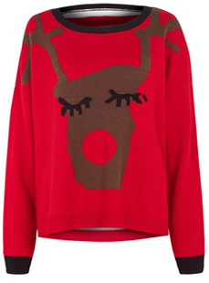 Reindeer Christmas jumper from New Look