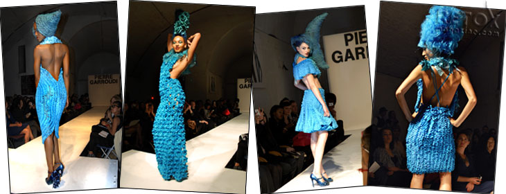 fashion designer Pierre Garroudi Haute Couture SS11 collection dresses
