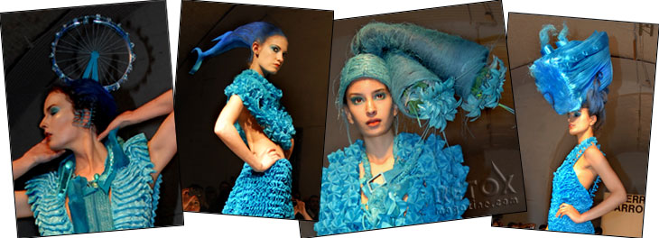 fashion designer Pierre Garroudi Haute Couture SS11 collection headwear
