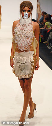 Graduate Fashion Week - Danielle Mort from Bournemouth University presents collection at GFW 2011