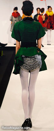 Graduate Fashion Week - Emily Seymour from Bournemouth University presents her collection at GFW 2011