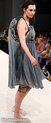 Claire Wilson from Rochester University presents collection at Graduate Fashion Week GFW 2011