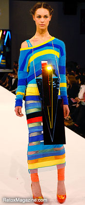 Graduate Fashion Week - Katie Williams from De Montfort University presents collection at GFW 2011