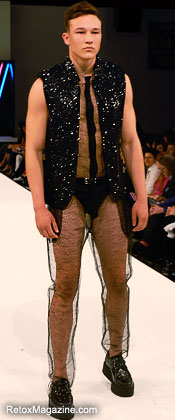 Graduate Fashion Week - Jonathan Jepson from De Montfort University presents his collection at GFW 2011