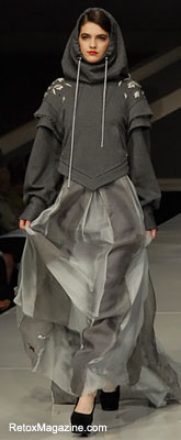 Chloe Jones, winner of George Gold Award and Womenswear Title presents collection - GFW2012 - photo 1