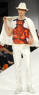 Irina Voinea, UCA Epsom - Graduate Fashion Week