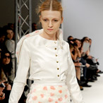 Anna Kolomoets, Mercedes-Benz Kiev Fashion Days catwalk - London Fashion Week