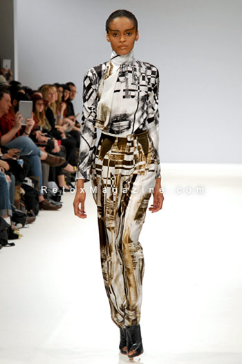 Bernard Chandran AW13 Catwalk - London Fashion Week, image25