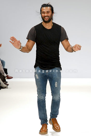 Designer Bernard Chandran at AW13 Catwalk Show, London Fashion Week, image42