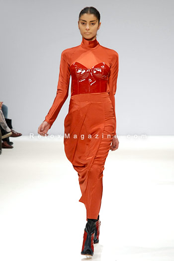Bernard Chandran AW13 Catwalk - London Fashion Week, image9