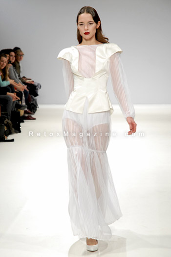 Carlotta Actis Barone catwalk show AW13 - London Fashion Week, image1