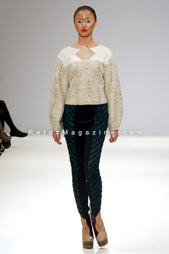 Ji Cheng AW13 Catwalk Show - London Fashion Week, image15