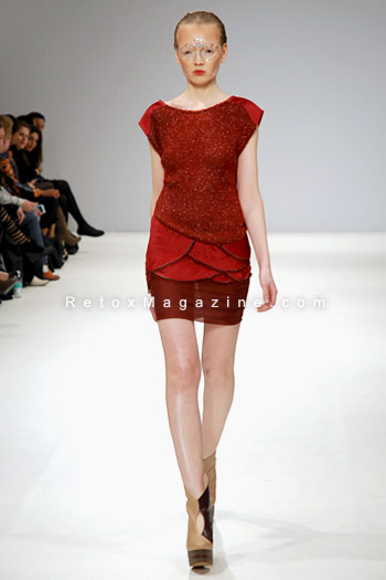 Ji Cheng AW13 Catwalk Show - London Fashion Week, image18