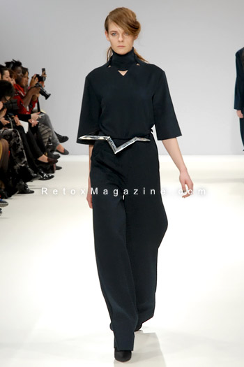 Yifang Wan AW13 Catwalk - London Fashion Week, image3