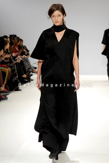 Yifang Wan AW13 Catwalk - London Fashion Week, image8