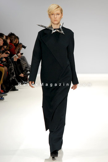 Yifang Wan AW13 Catwalk - London Fashion Week, image9
