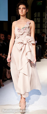 Cristina Cernei's SS12 collection shown at A La Mode, presented by LGN Events - London Fashion Week