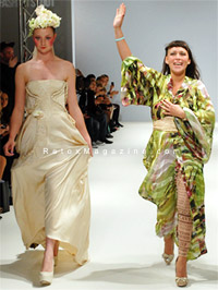 Fashion designer Carlotta Actis Barone presents collection at Vauxhall Fashion Scout, London Fashion Week SS12