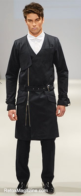 Fashion Mode’s James Hillman presents collection at Vauxhall Fashion Scout, London Fashion Week SS12