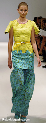 One To Watch - Malene Oddershede Bach presents SS12 collection, London Fashion Week