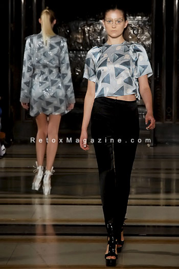 Bernard Chandran, London Fashion Week, catwalk image6