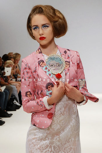 Fam Irvoll, London Fashion Week, catwalk image 18