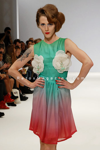 Fam Irvoll, London Fashion Week, catwalk image 22