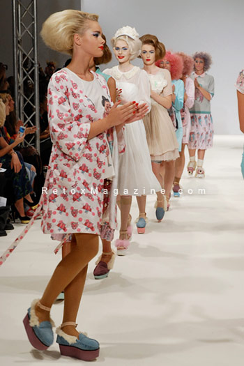 Fam Irvoll, London Fashion Week, catwalk image 27