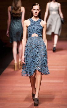 Carven dress in lace