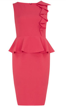 Dorothy Perkins dress with ruffles