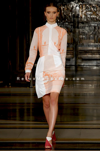 Krystof Strozyna, London Fashion Week, catwalk image1