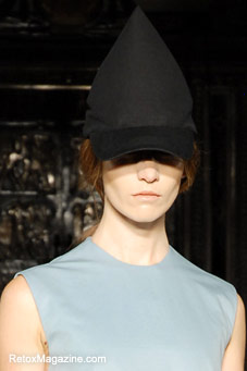 Sabina Bryntesson SS13 Collection at Vauxhall Fashion Scout, London Fashion Week - pointed hat photo 2