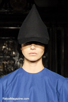 Sabina Bryntesson SS13 Collection at Vauxhall Fashion Scout, London Fashion Week - pointed hat photo 3