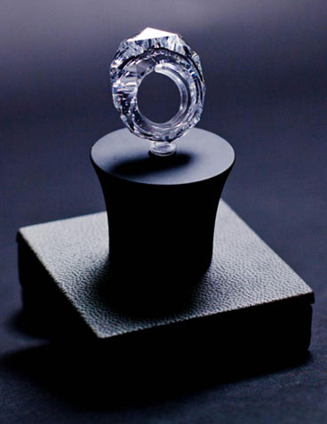 The all-diamond ring by Shawish jewellery