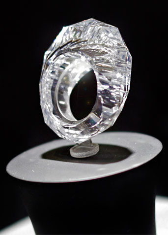 The all-diamond ring by Shawish