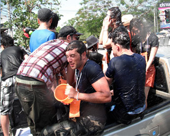 Songkran water-fight festival, Thailand