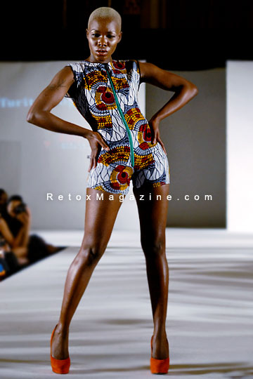 Turit Fogg at Africa Fashion Week London 2011