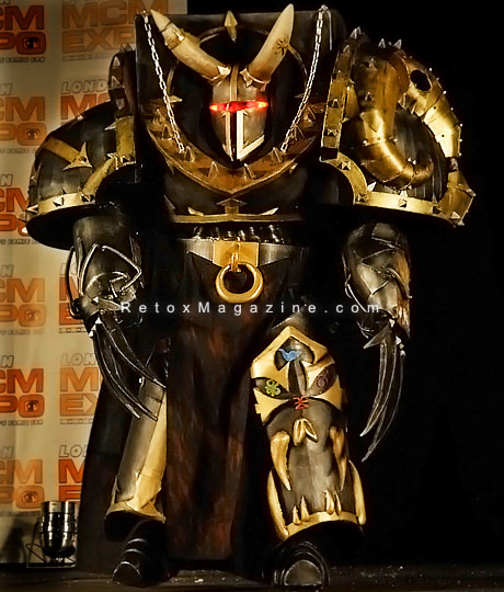 Eurocosplay Championships held at MCM Expo Comic Con in London – entry from Lithuania as Araghast from Dawn Of War