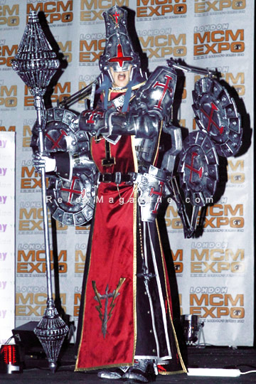 Eurocosplay Championships held at MCM Expo Comic Con in London – entry from Netherlands as Brother Petros from Trinity Blood