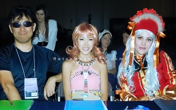 Eurocosplay 2011 Finals - Judges Jessica Campos as Pondy, Chloe Doan as Sushi Monster, Goldy